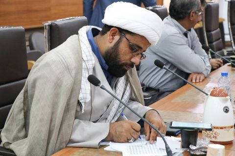 جلسه شورای زکات استان هرمزگان - 1403/08/20