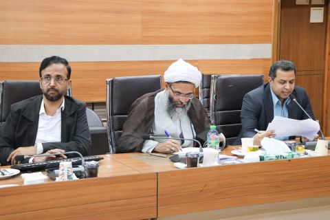 جلسه شورای زکات استان هرمزگان - 1403/08/20