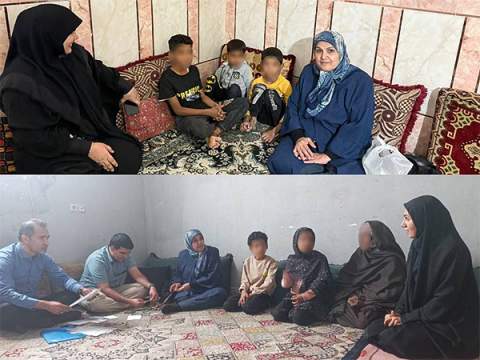 کمک 130 میلیون تومانی حامی برجسته کشوری  به خانواده های ایتام هرمزگانی