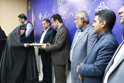 آیین تجلیل از فرهنگیان حامی ایتام و محسنین و فعالان پویش مهرآموز استان - 1404/02/16